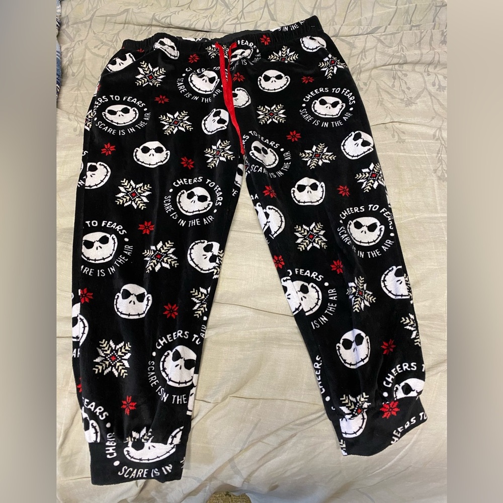 Nightmare before Christmas pajama bottoms